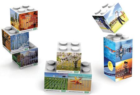 Календари «Кубики» Lego