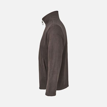 Куртка флисовая унисекс Nitro, коричневая, размер 3XL