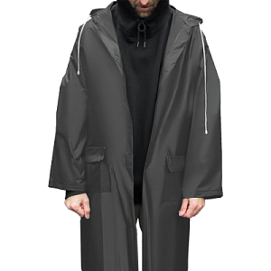 Дождевик Belfast Bi-color, материал PVC, размер M-L, черно-черный