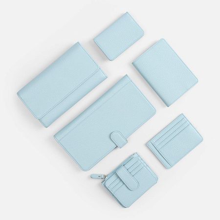 Обложка для паспорта Unison, голубая