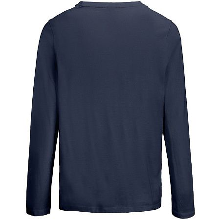 Футболка с длинным рукавом женская Monarch Women, темно-синяя (navy), размер XS