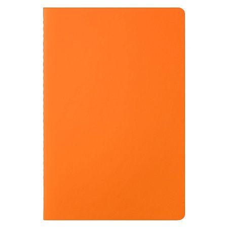 Блокнот Alpha slim, оранжевый