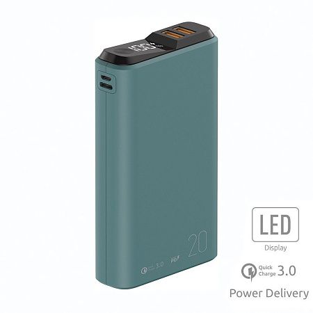 Внешний аккумулятор QS-20, 20 000 mAh