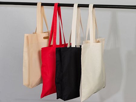 Сумка «Donny» из  хлопка 250г/м2 с донной складкой и парусиновыми ручками