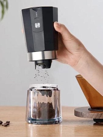 Мельница для кофе электрическая Circle Joy, прозрачный