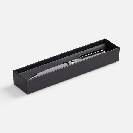 Ручка шариковая Inkish Chrome в футляре, серая