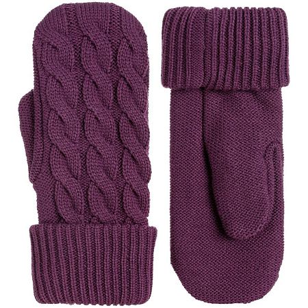 Варежки Heat Trick, баклажановые, размер L/XL