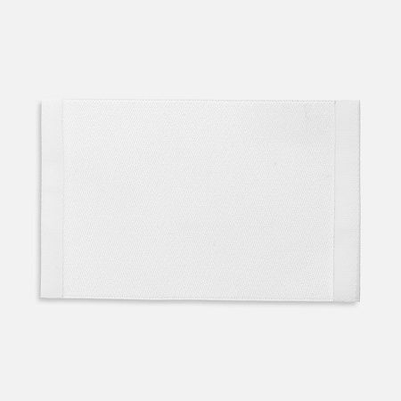 Лейбл тканевый Epsilon, XL, белый