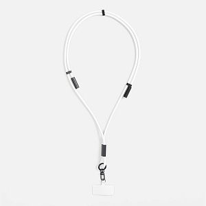 Кабель-ланьярд energyFlex Power Delivery 60 Вт, белый