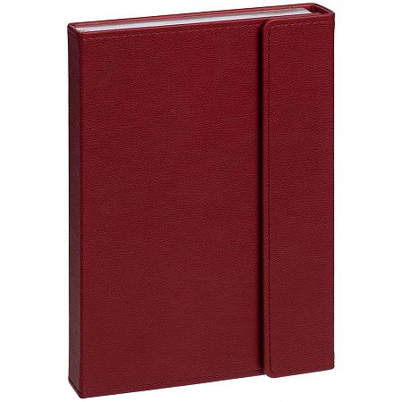 Ежедневник Flap на заказ, недатированный, красный