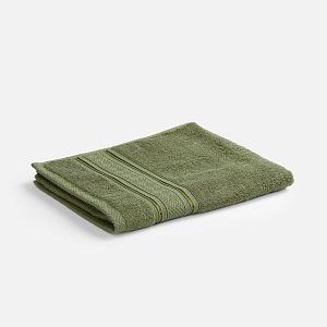 Полотенце махровое Terrychic, среднее, зеленое