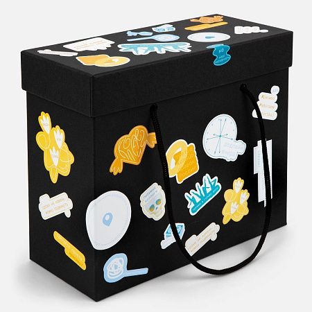 Наклейки бумажные Sticker Pack на заказ, M