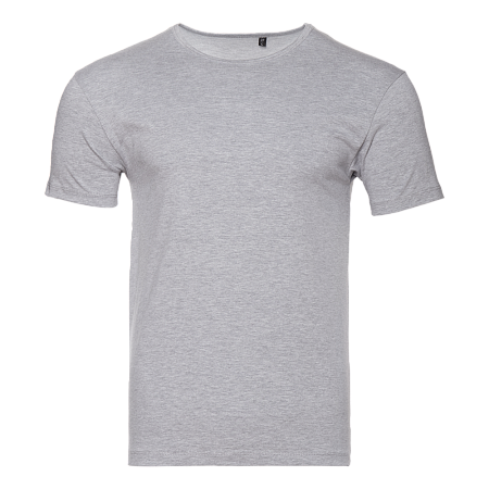 Футболка мужская STAN хлопок/эластан 180, 37, Серый меланж,  (50/60)  (44/XS)