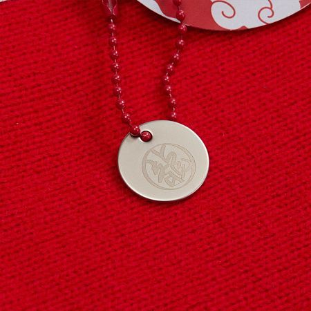 Шильдик металлический Alfa Sirkel, серебристый