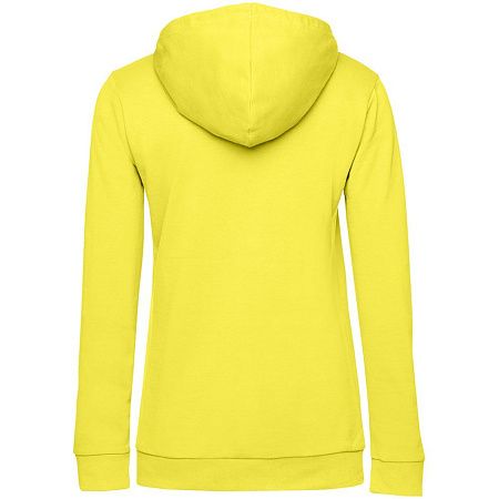 Толстовка с капюшоном женская Hoodie, желтая, размер S