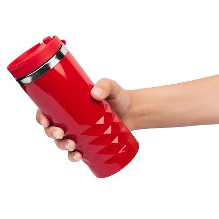 Термокружка NEXT COLOR 350мл. Красная с красной крышкой 6040.03