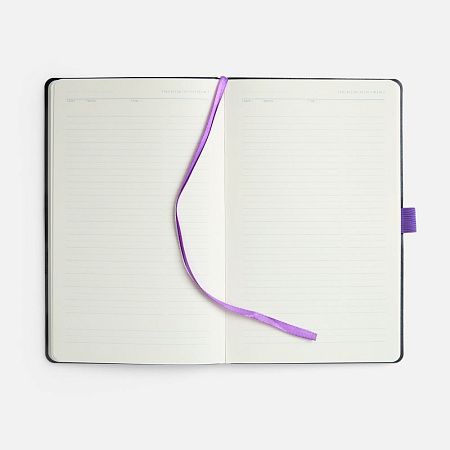 Ежедневник Lungo, недатированный, фиолетовый