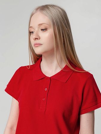 Рубашка поло женская Virma Lady, красная, размер S