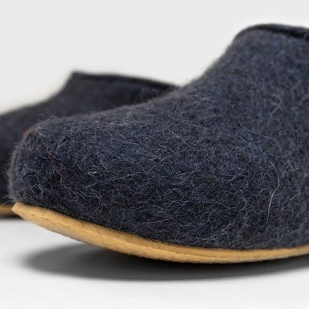 Домашние валенки Wild, темно-синие (клякса), размер 41