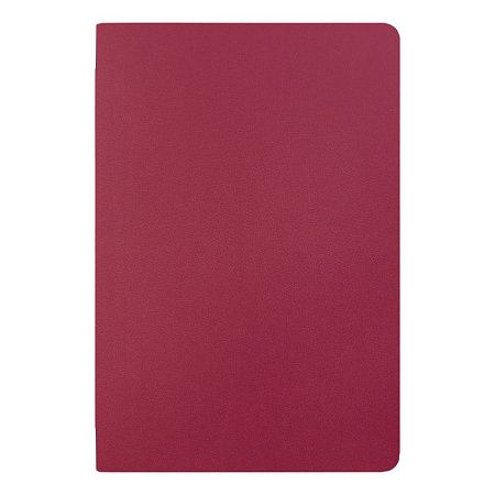Ежедневник Flexy Velours de soie  А5, бордовый, недатированный, в гибкой обложке