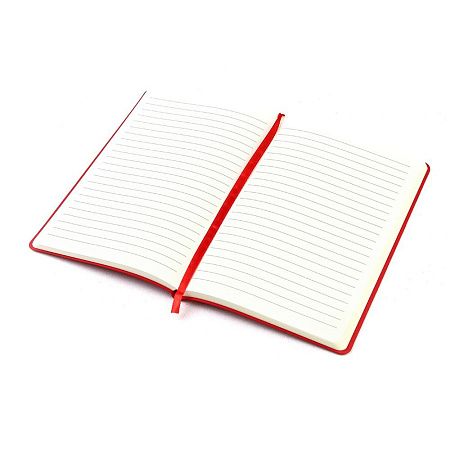 Блокнот A5 Molto в мягком переплёте, красный