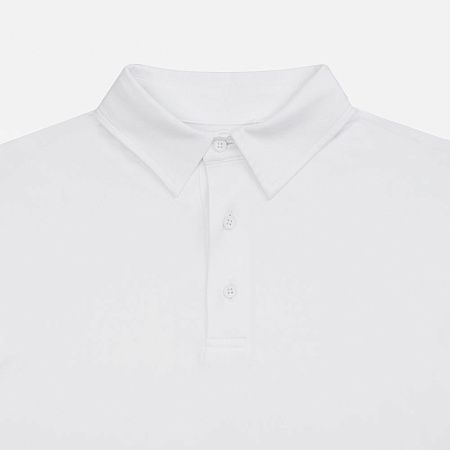 Рубашка поло унисекс Senti, белая, размер XL