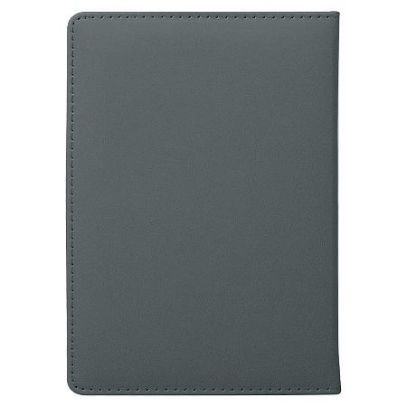 Ежедневник City Soft Vienna А5, недатированный, в твердой обложке с поролоном, темно-серый