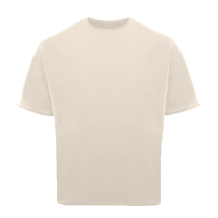 Футболка унисекс оверсайз STAN хлопок/спандекс 260, 41, Молочный,  (11)  (52/XL)