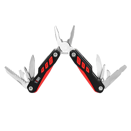 Мультитул Tundra 10 в 1, красный